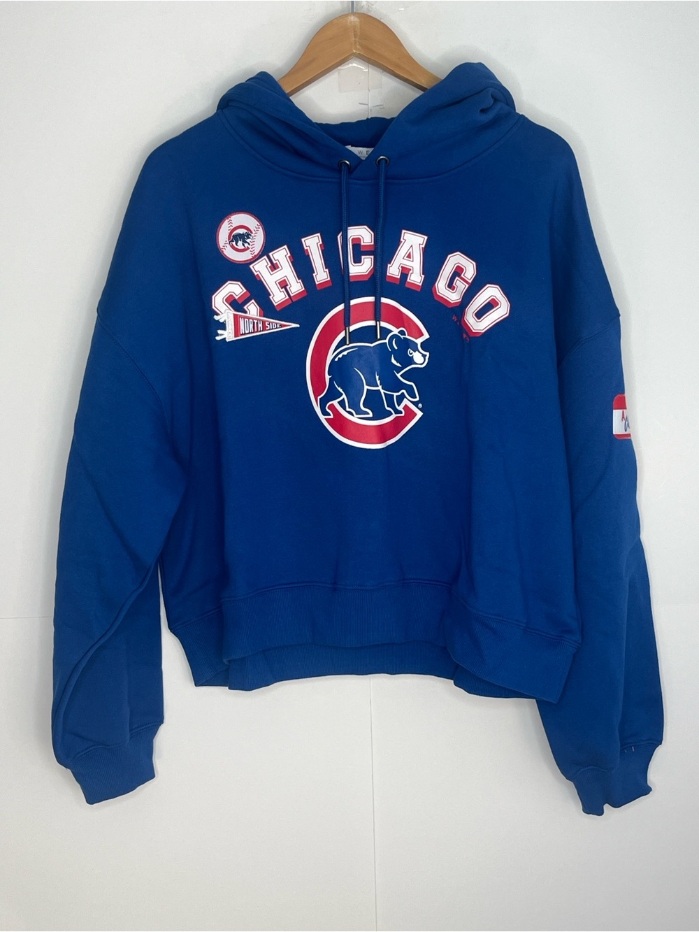 Wear By Erin Andrews MLB Chicago Cubs Sweatshirt Size XXL